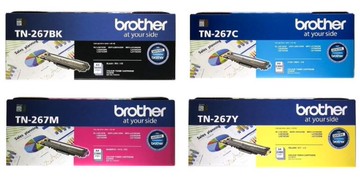 brother TN-267BK/C/M/Y  原廠高容量四色碳粉匣