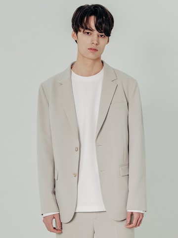 Basic Jacket _ Light Beige