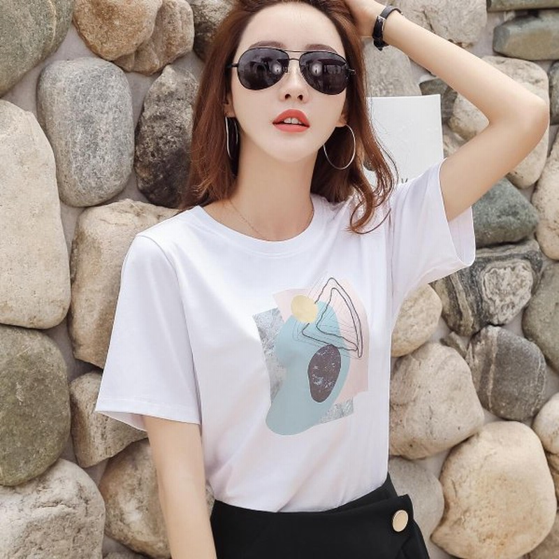 Tシャツ レディース ファッション 通気性 半袖 ドライ 速乾 吸水 無地 涼しい 通販 Lineポイント最大0 5 Get Lineショッピング