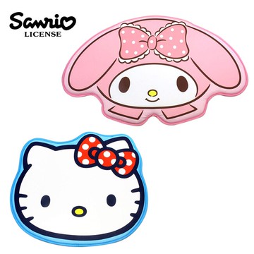 【日本正版】三麗鷗 涼感地墊 踏墊 防滑地墊 腳踏墊 居家擺飾 接觸冷感 凱蒂貓 美樂蒂 Sanrio