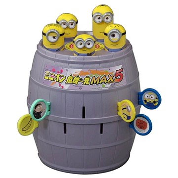 任選日本 小小兵危機一發 TP16000 5隻齊飛 海盜桶 TAKARA TOMY 公司貨