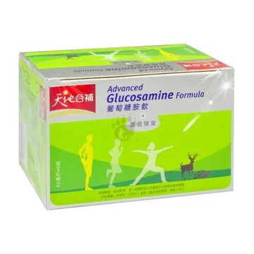 天地合補 葡萄糖胺飲+龜鹿雙寶X1盒(60ml*6瓶/盒)