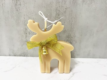 聖誕馴鹿蠟燭