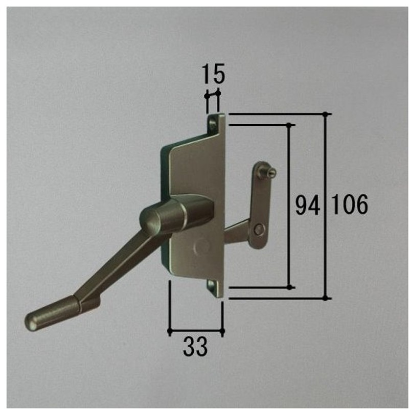 三協 アルミ 三協 立山アルミ 補修部品 窓 サッシ 部品 台形 角型出窓 たてすべり出し窓 オペレーターハンドル 左 Pke5074 Wb7504l0 Br 通販 Lineポイント最大0 5 Get Lineショッピング