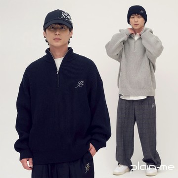 plain-me 中信聯名 針織 套頭衫 長袖 男生上衣 立領 [CRV0318-252]