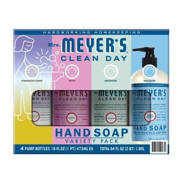 Mrs. Meyers梅耶夫人 美國好市多限量洗手乳禮盒 473ml x4