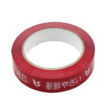 蔬果膠帶/DS103/18mmx90M/紅/卷