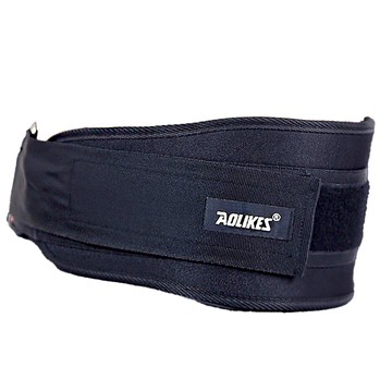 AOLIKES 奧力克斯 護腰 1698 EVA 尼龍 鋼環材質 XL  黑色  1個