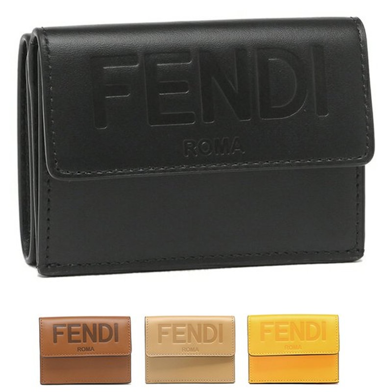 残りわずか】フェンディ 三つ折り財布 フェンディローマ ミニ財布 レディース FENDI 8M0395 AAYZ 通販  LINEポイント最大0.5%GET | LINEショッピング