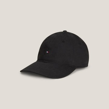 【Tommy Hilfiger】Core 迷你旗幟棒球帽 _黑色