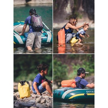 洛克兄弟游泳包戶外漂流防水包收納袋男女健身背包海邊沙灘裝備