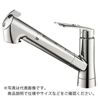 SANEI キッチン用 浄水器内蔵 ワンホールスプレー混合水栓 蛇口 エコ