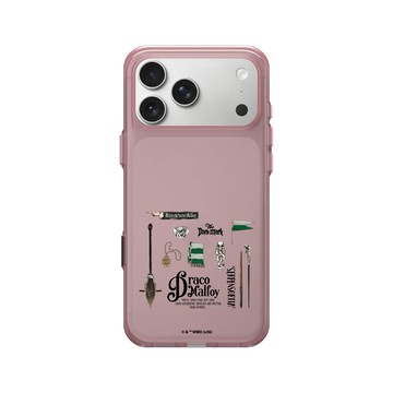 iPhone 17 Pro Max Clear (相機按鈕) 晶醺玫 - 哈利波特 Harry Potter - What's In My Bag - 跩哥馬份