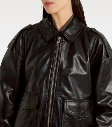 The Frankie Shop Viper leather jacket