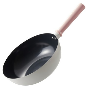 Lanmi 懶米 雪兔系列 鐵瓷小煎鍋  1個  20cm