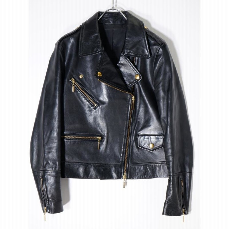 LisiereアパルトモンL'Appartement HORSE LEATHER RIDERS JACKETホース ...