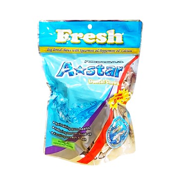 A star 亮白螺旋五星棒 SS 狗用潔牙骨  不適用  240g  1包