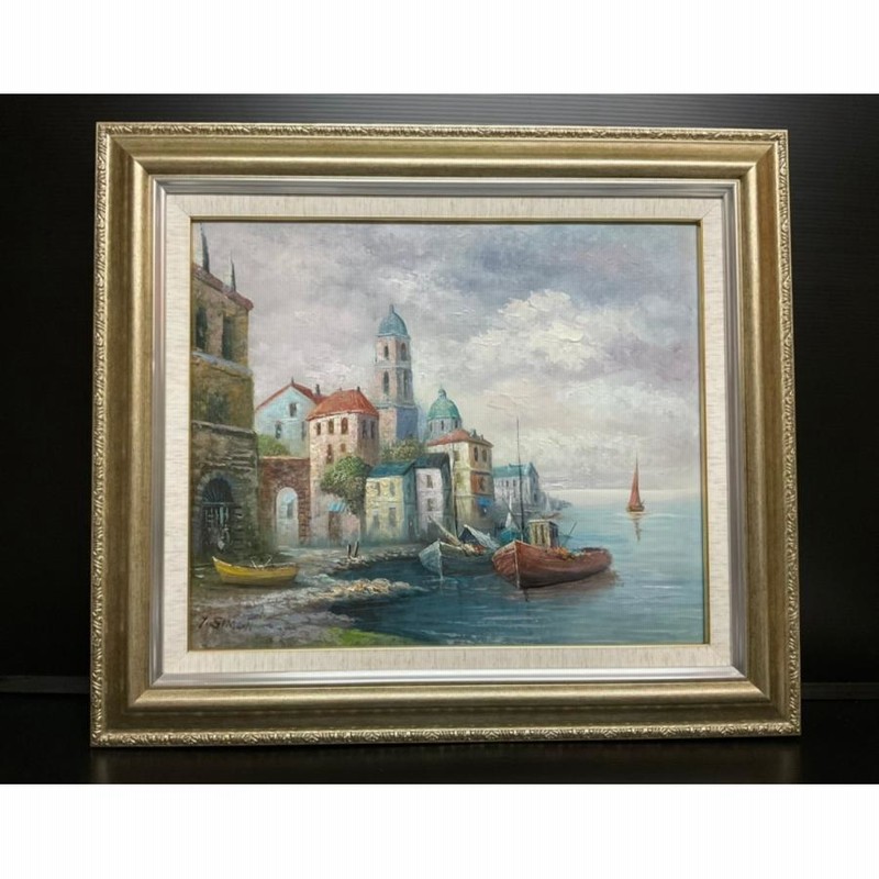 y.simon 油絵 風景画 【公式通販】