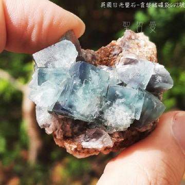 土桑精選:英國日光螢石-貪婪豬礦袋G42號
