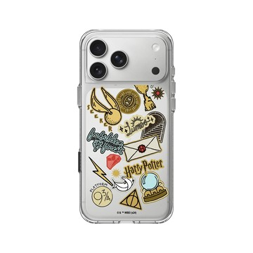 iPhone 17 Pro Max Clear Case（相機按鈕） 透明 - 哈利波特 Harry Potter - Sticker - 霍格華茲校園生活