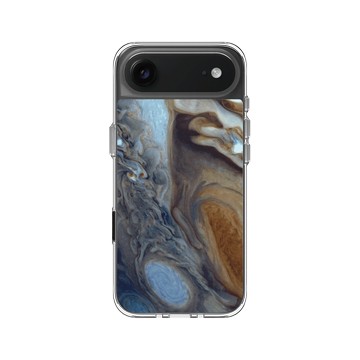 iPhone Air Clear Case（相機按鈕） 透明 - NASA - Jupiter - Great Red Spot