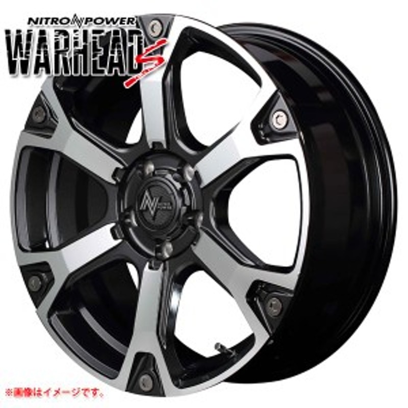 プラド等にナイトロパワー ウォーヘッド 18×8J +20 - ホイール