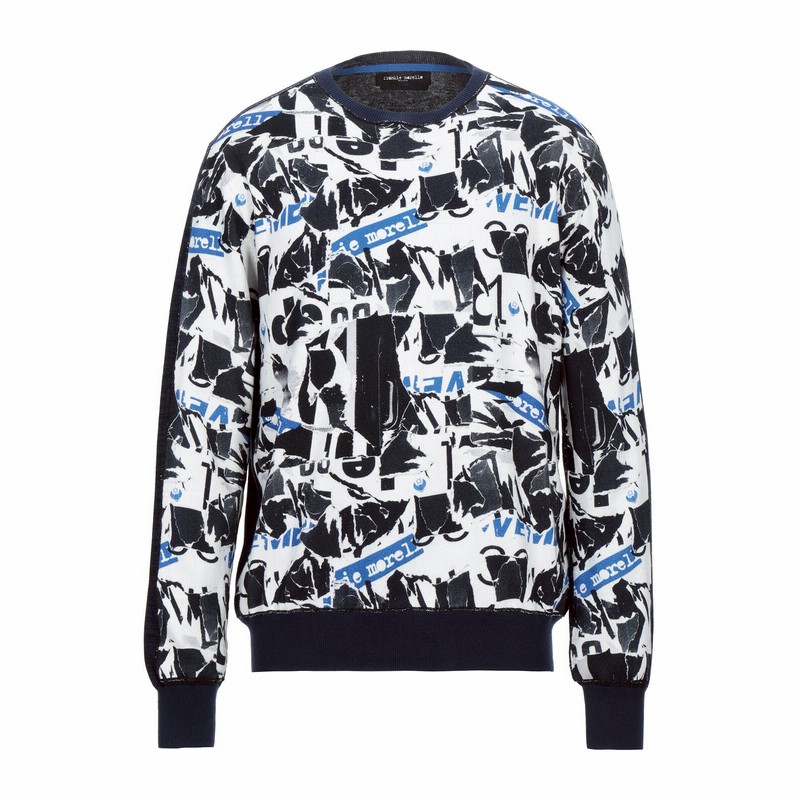 フランキー モレロ Frankie Morello プルオーバー ダークブルー S コットン 100 プルオーバー 通販 Lineポイント最大get Lineショッピング