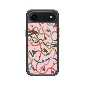 iPhone Air Mod NX -邊框背蓋組合 (相機按鈕) 黑 - Livia Fălcaru - 糾纏