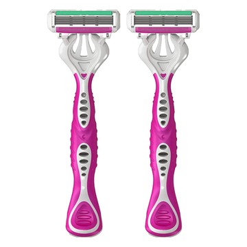 DORCO 多可樂客 4刀片除毛刀 女性除毛刀 刮毛刀  2支  1支