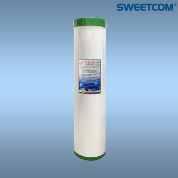 【思維康SWEETCOM】台灣製造 20吋大胖 大T33顆粒活性碳濾心 全戶 水塔過濾 餘氯 農藥 20"
