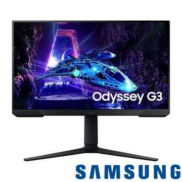 Samsung 三星S24DG302EC 180Hz 電競入門CP/CV值螢幕 (24型/FHD/180Hz/1ms/SRGB 95%/HDR10)