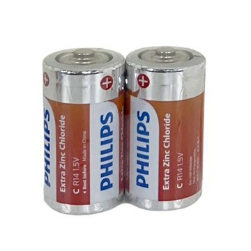 飛利浦 碳鋅2號電池2入(熱縮)(2入) [大買家]