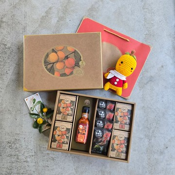 桔鋒禮盒L21(金桔系列+桔辣火神醬+自選搭配)-附提袋