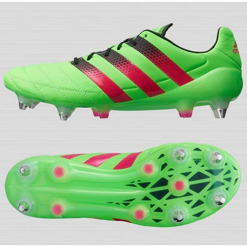 エース 16 1 Sg Le ソーラーグリーン ショックピンクs16 Adidas アディダス サッカー取替式スパイクaq5387 通販 Lineポイント最大0 5 Get Lineショッピング