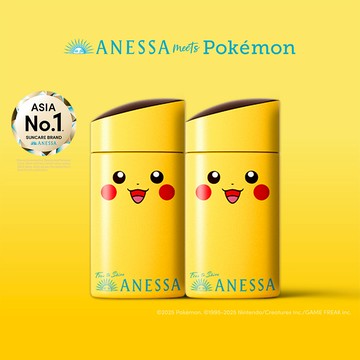 【ANESSA 安耐曬x寶可夢】金鑽露皮卡丘雙入直降組