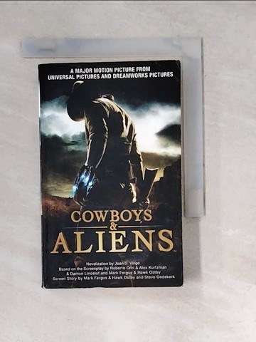 【書寶二手書T4／原文小說_WXD】Cowboys & Aliens Film Tie in -- Paperback_Vinge, Joan D