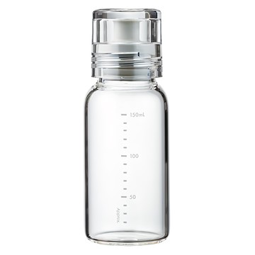HARIO 好璃奧 斯利姆白色調味瓶 DBSN-150-PGR  150ml  1個