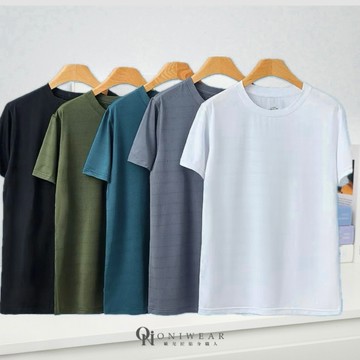 🔥【OniWear】 獨家現貨🔥冰感超透氣圓領運動短T 男上衣 運動上衣 涼感T 短袖上衣 男士短袖 內搭上衣 衛生衣