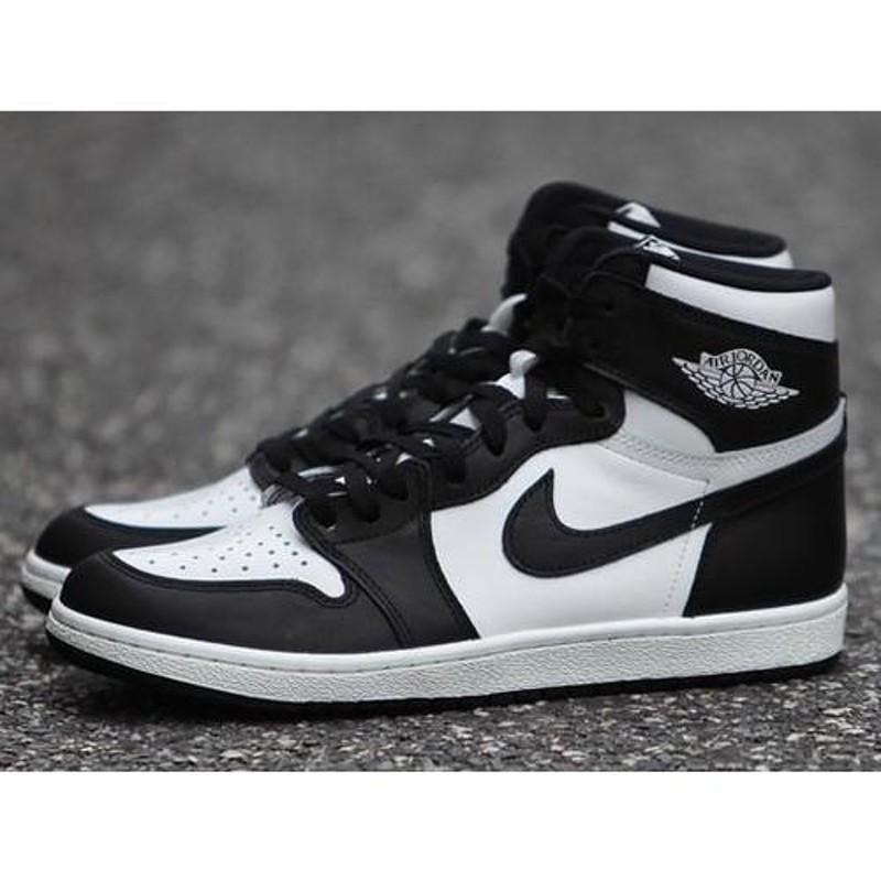 26.5cm BQ4422-001 AIR JORDAN 1 HIGH '85 Black White エアジョーダン