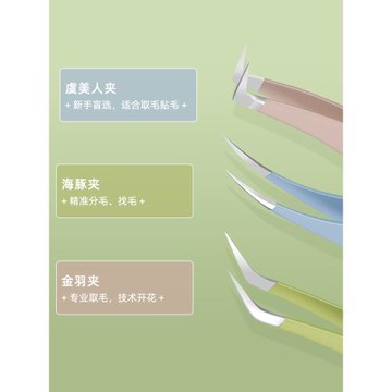 Brainbow高精密金羽夾開花假睫毛