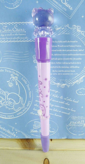 【震撼精品百貨】Hello Kitty 凱蒂貓 KITTY原子筆-紫色 震撼日式精品百貨
