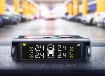 【最低價】【公司貨】胎壓監測器 太陽能胎壓檢測儀器汽車無線內置外置高精度TPMS輪胎儀