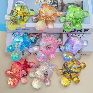 CC現貨免運🌹超大9.3cm烏龜盲盒 流沙烏龜對對碰 擺件 夜光盲盒 巨無霸 夜光小烏龜 對對碰樹脂擺件 盲袋 髮光