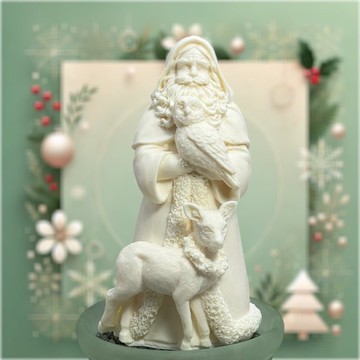 水晶擴香 新年開運之聖誕老公公小盤套組 搭配精油香氛 禮贈首選