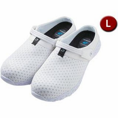 chusan/中国産業  サンダルスリッパ B白 Lサイズ UR 8750-823-L