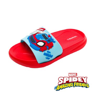 MARVEL漫威 SPIDERMAN 蜘蛛人 輕量 防水拖鞋 運動拖鞋 [MNKS24502] 紅 MIT台灣製造【巷子屋】