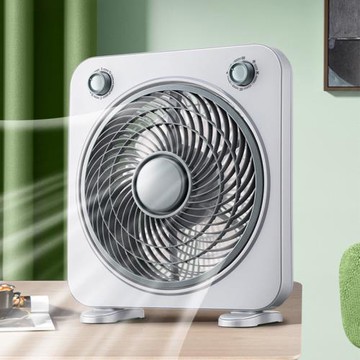 德國電風扇家用臺式轉頁扇輕音大風力鴻運扇學生宿舍風扇床頭代發