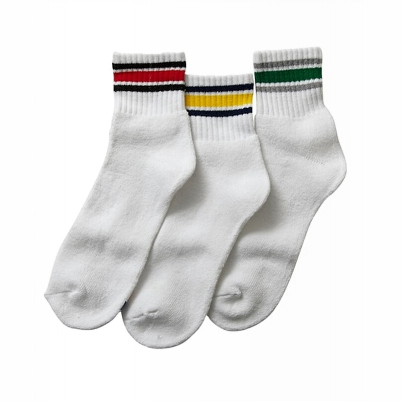 Gerry クオーターレングスライン入りソックス３足組 メンズ靴下 Men S Socks 通販 Lineポイント最大1 0 Get Line ショッピング