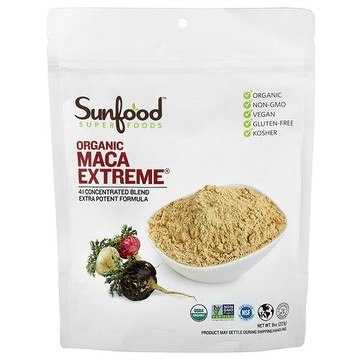 Sunfood, 有機瑪卡升級版，8 盎司（227 克）