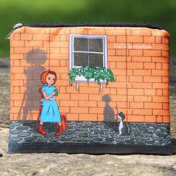 老貓療養院 背影零錢包